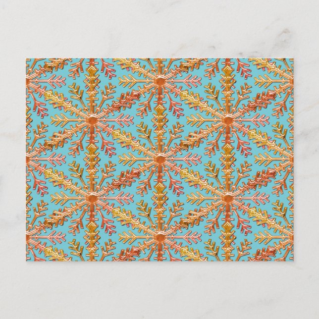 Snowflake Vykort (Framsida)