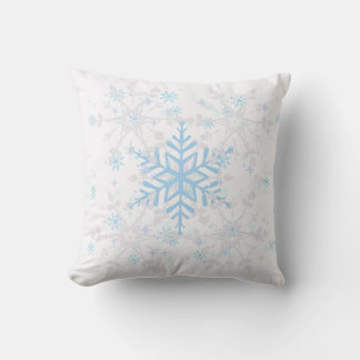 Snowflake Winter Dekorativ kudde