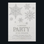 Snowflake Winter-julfest-inbjudan Inbjudningar<br><div class="desc">Snowflake Winter-inbjudan till jul i Glitter i Julfest</div>