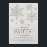 Snowflake Winter-julfest-inbjudan Inbjudningar<br><div class="desc">Snowflake Winter-inbjudan till jul i Glitter i Julfest</div>
