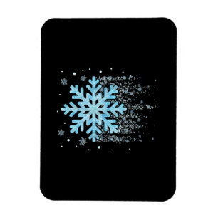 Snowflake Winter-julmatchning Manar Womens Ki Magnet