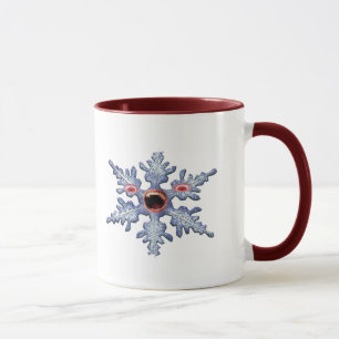 Snowflake Zombie! - 2-sidig Ringer Mugg