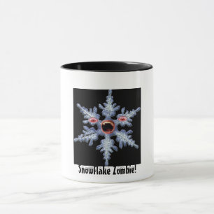 Snowflake Zombie! Mugg