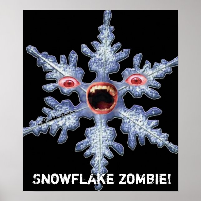 Snowflake Zombie! Poster (Framsidan)