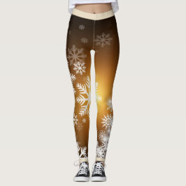 Snowflakedamasker Leggings