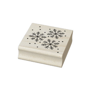 Snowflakedesign Stämpel