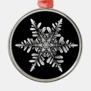 Snowflakefotoprydnad, sid1 julgransprydnad metall