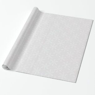 Snowflakehelgdag som slår in papper presentpapper