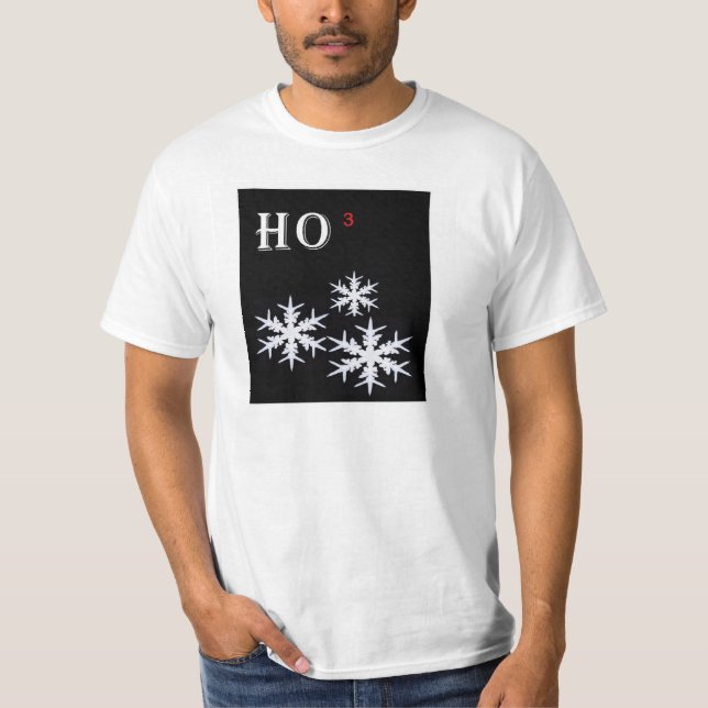 SnowflakeHo skjorta T Shirt (Framsida)