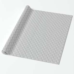 Snowflakemönster som slår in papper presentpapper