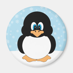 Snowflakepingvinmagnet Magnet