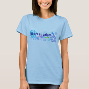 snowflakes_autism tee shirt