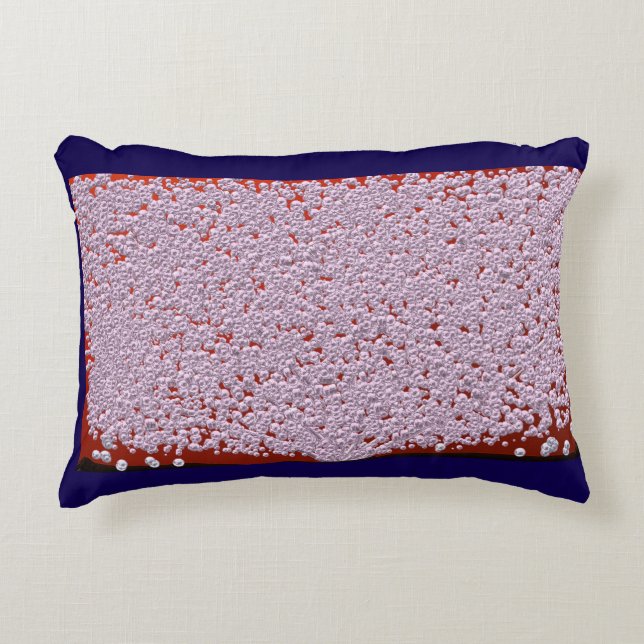 Snowflakes Bubble Tree Prydnadskudde (Framsidan)