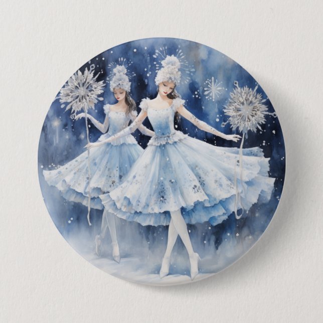 Snowflakes from The Nutcracker Ballet Knapp (Framsida)