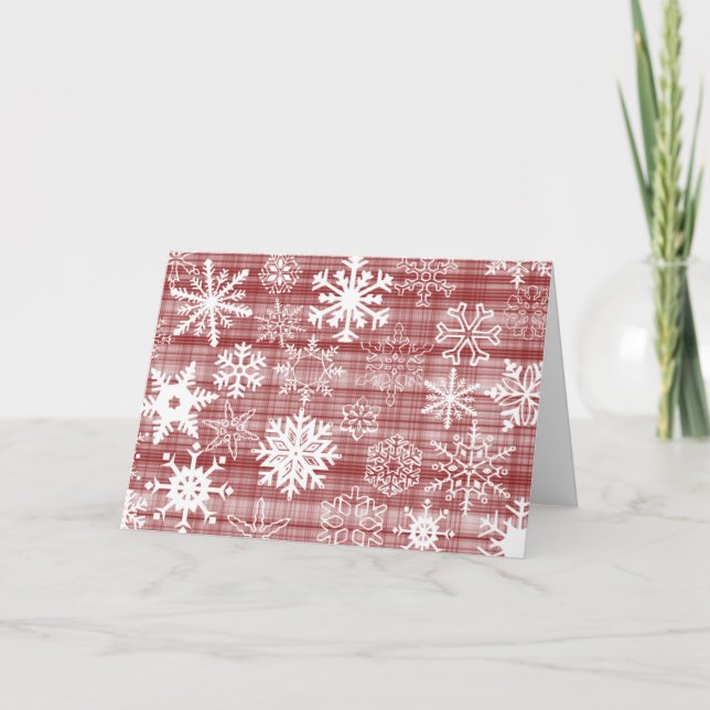 Snowflakes/Isa-9:6 Helgkort (Framsida)