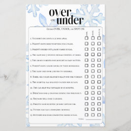 Snowflammor under Guessing Game