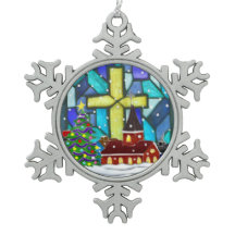 Snowglobe Whimsey Catholisk Helgdag