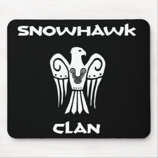Snowhawk klanmousepad! musmatta