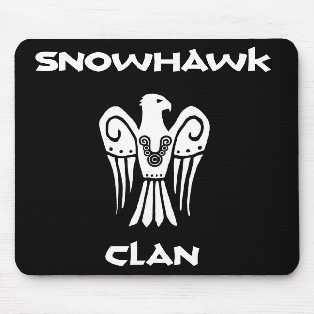 Snowhawk klanmousepad! musmatta (Framsidan)