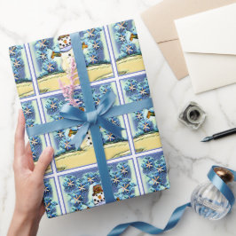 Snowie Snögubbe Presentpapper