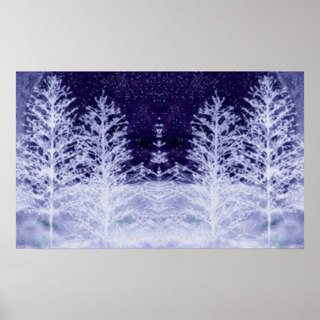 Snowing Night Poster (Framsidan)