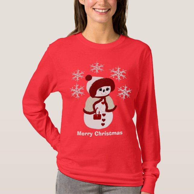 SnowLady Flake t-shirt (Framsida)