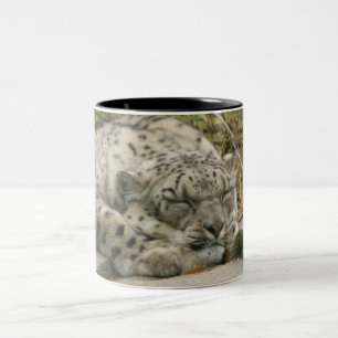 SnowLeopardM001 Två-Tonad Mugg