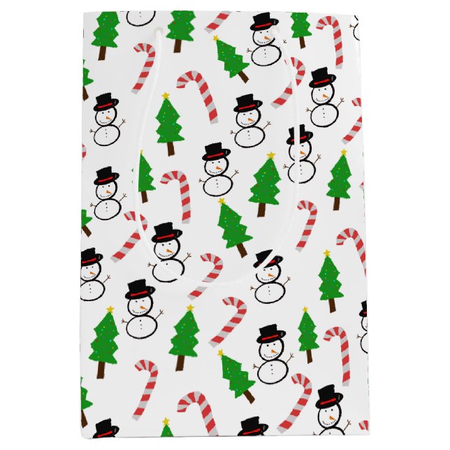 Snowman Candy Cane Christmas Tree (Framsidan)