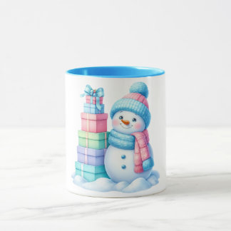 Snowman Christmas gift Mug Mugg