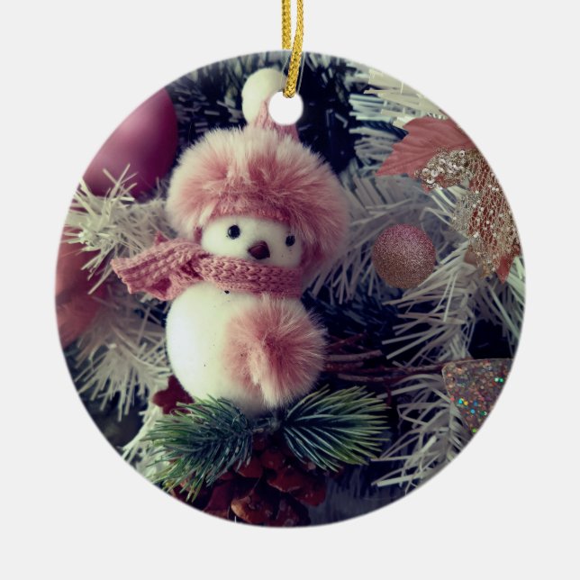 Snowman Christmas Ornament – Festive Holiday Decor (Framsidan)