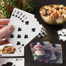 Snowman Christmas Playing Cards Casinokort