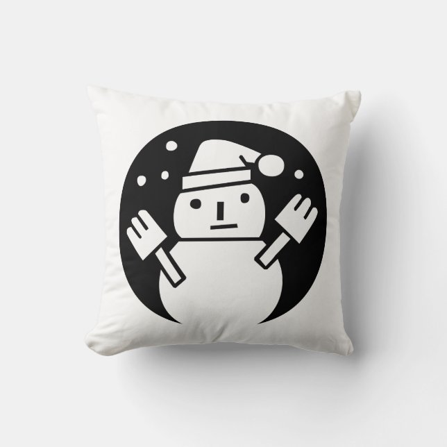Snowman Kudde (Framsida)