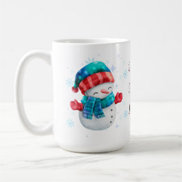Snowman Let it Snow Mug Kaffemugg