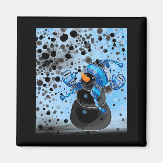 Snowman  magnet (Framsidan)