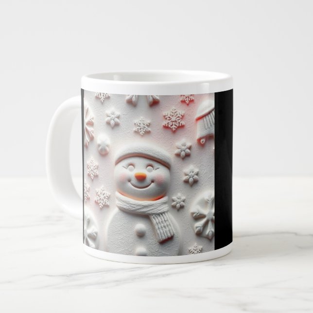 Snowman Mug  Jumbo Mugg (Framsida vänster)