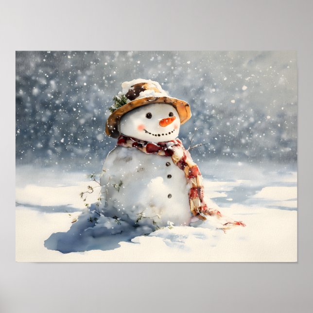 Snowman Poster (Framsidan)