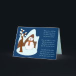 Snowman Soup Greeting Card Helgkort<br><div class="desc">Snowman Soup Greeting Card</div>