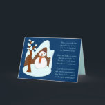 Snowman Soup Greeting Card Helgkort<br><div class="desc">Snowman Soup Greeting Card</div>
