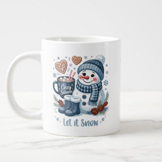 Snowman Specialty Mug Jumbo Mugg