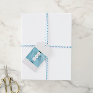 Snowman Stickers Presentetikett