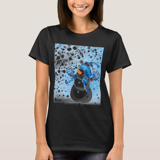 Snowman  t shirt (Framsida)