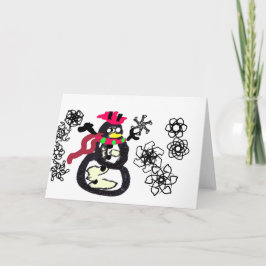 Snowman winter  kort