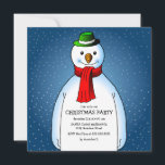 Snowmans-julpartiets inbjudan<br><div class="desc">Snögubbe inbjudan är er till årets jul-party.</div>