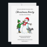 Snowmans-julpartiets inbjudan<br><div class="desc">Snowmans julfest.</div>