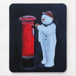 Snowman's Letter to Santa Painting by Alfred Fox Musmatta
