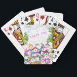 Snowmans Party julspelkort Casinokort<br><div class="desc">Uppspelningskort med Lycklig Snowmans God jul Party Funny Teckning Tecknad Firande - Välj / lägg till din unika text / teckensnitt / Färg - Gör din Snögubbearna gåva - Ändra storlek och flytta eller ta bort och lägg till Speciellare / bild med anpassning inslag ! - Teckning och MJÖLKS utformning....</div>