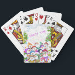 Snowmans Party julspelkort Casinokort<br><div class="desc">Uppspelningskort med Lycklig Snowmans God jul Party Funny Teckning Tecknad Firande - Välj / lägg till din unika text / teckensnitt / Färg - Gör din Snögubbearna gåva - Ändra storlek och flytta eller ta bort och lägg till Speciellare / bild med anpassning inslag ! - Teckning och MJÖLKS utformning....</div>