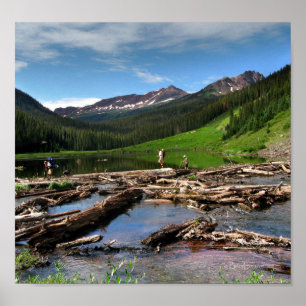 Snowmass Bäck Aspen Colorado Poster