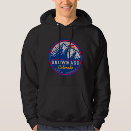Snowmass Colorado Aspen rocky mountains Skiing Hoodie