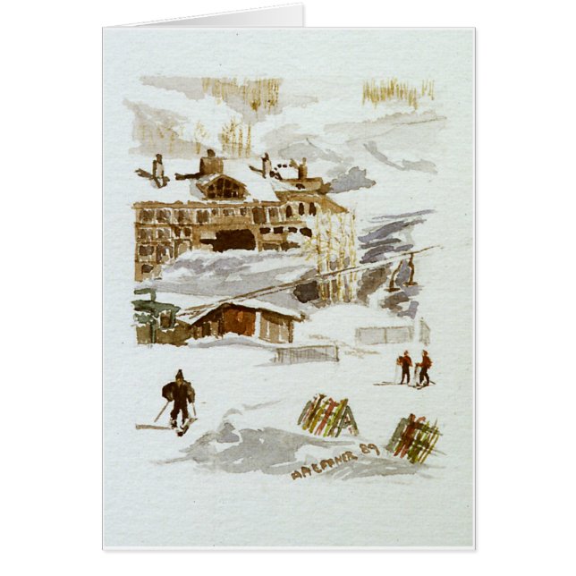 Snowmass Colorado Hälsningskort (Framsidan)